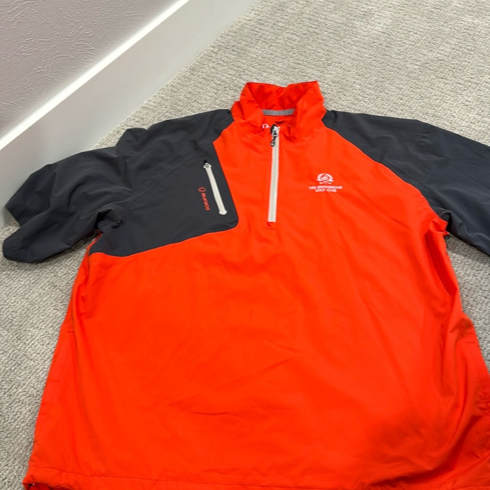 Men’s Sunice typhoon half sleeve waterproof golf jacket, XL, The Broadmoor GC